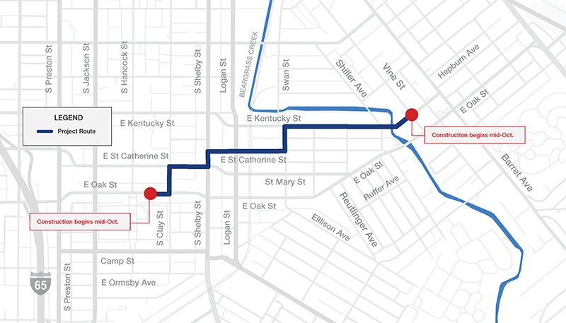 Oak Glenmary map